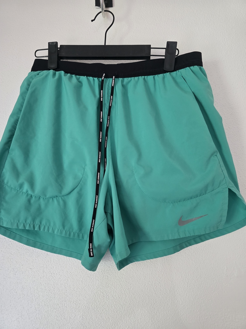 Nike Men’s Teal Athletic Shorts with Black Waistband